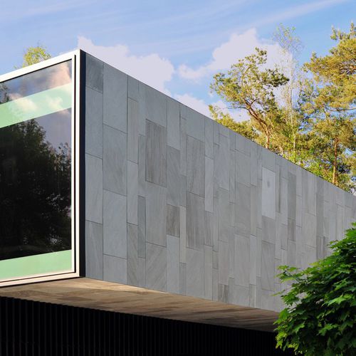 砂岩砌面 - NATURAL STONE - KANDLA GREY SANDSTONE - BELTRAMI NV - 室外
