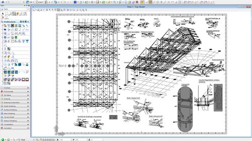 设计软件 - PROSTRUCTURES - BENTLEY SYSTEMS - 画图 / 用于混凝土结构 / 用于钢结构