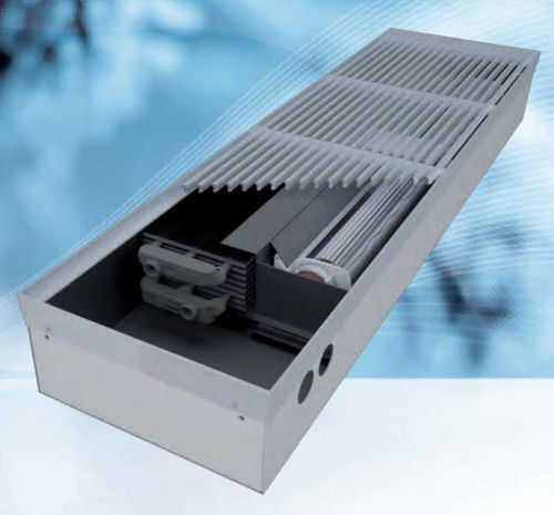 安装在楼板下对流取暖器 - COLD - Allco Allenspach AG - 热水 / >4000 w / 现代风格