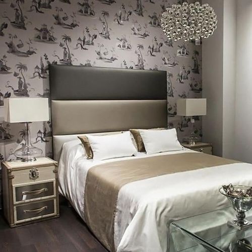 双人床床头板 - VHE700 - Voila Spanish Furniture S.L. - 现代风格 / 布料 / 皮质