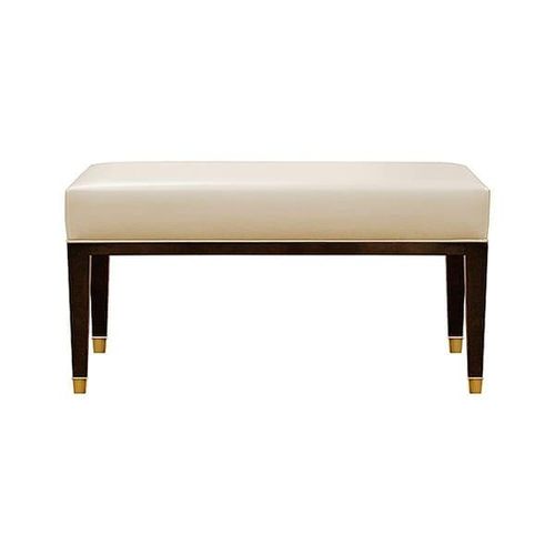 现代风格软包长凳 - VBE804 - Voila Spanish Furniture S.L. - 布料 / 皮质 / 实木桌脚