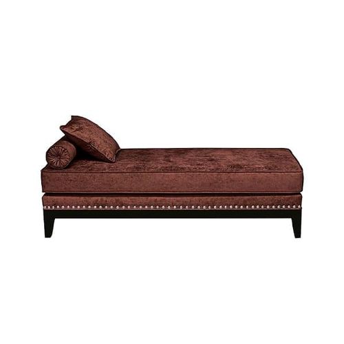 传统风格贵妃沙发椅 - VSF626 - Voila Spanish Furniture S.L. - 布料 / 实木 / 木桌脚
