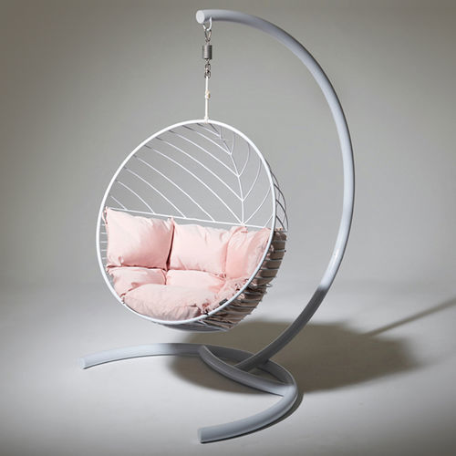 垫式扶手椅 - HALF CIRCLE GOOSENECK - Studio Stirling - 现代风格 / 布料 / 钢