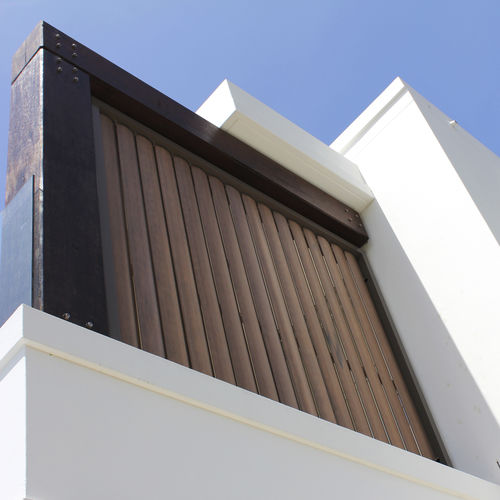 木塑复合材料建筑遮阳板 - LB09119 - Innowood - 用于外墙 / 用于窗 / 立式