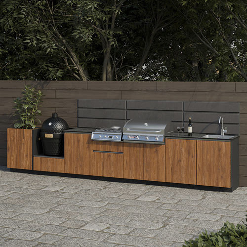 户外厨房 - Outdoor Kitchen - DEBO - 现代风格 / 层压材料 / 带把手