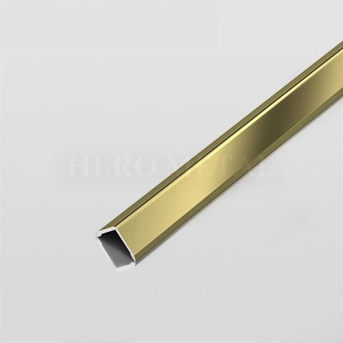 结构型材 - Foshan Hero Metal Co.,Ltd.  - 铝制 / L形 / 用于瓷砖