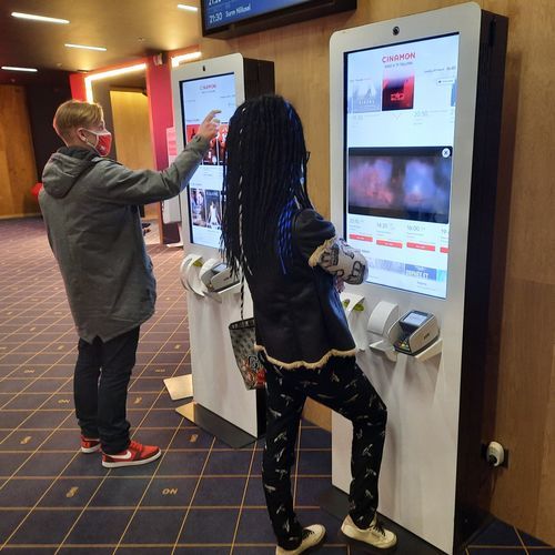餐厅付款柱 - ML-961 - ML Infokiosks - 机场 / 落地式 / 壁挂