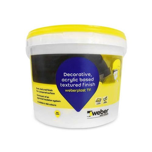 装饰涂料 - WEBERPLAST TF - Weber - 绝缘 / 户外 / 墙面