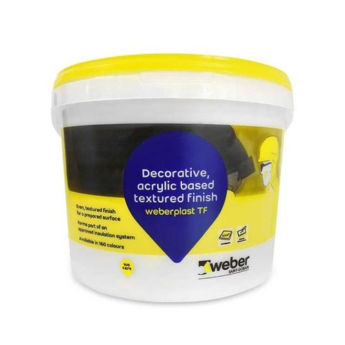 装饰涂料 - WEBERPLAST TF - Weber - 绝缘 / 室内 / 墙面