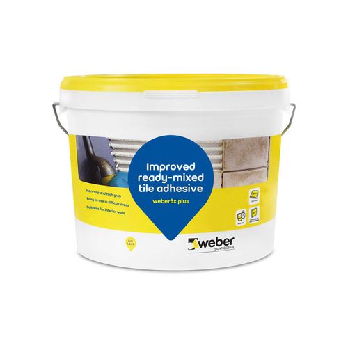 瓷砖浆糊 - WEBERFIX PLUS - Weber - 用于隔墙