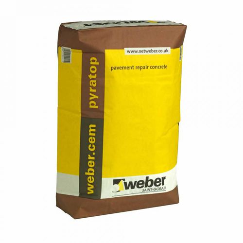 修补砂浆 - WEBERCEM PYRATOP - Weber - 用于混凝土 / 水泥 / 液压