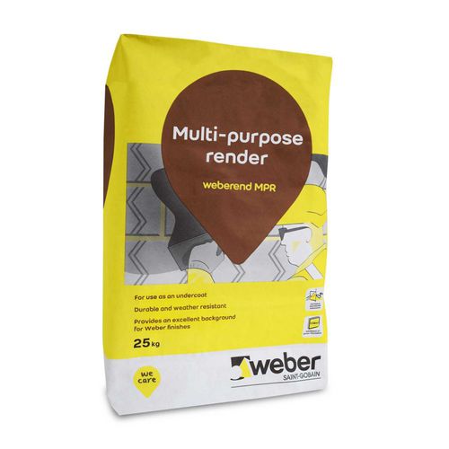 防水砂浆 - WEBEREND MPR - Weber - 用于混凝土 / 用于石工 / 水泥