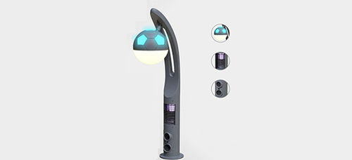 花园灯柱 - FOOTBALL - EXC Solar Street Light Technology Co., Ltd - 现代风格 / 铝制 / 红外