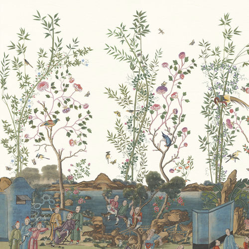 现代风格墙纸 - SC109 Canton Reverie Original - Iksel Decorative Arts - 自然图案 / 花卉图案 / 全景式