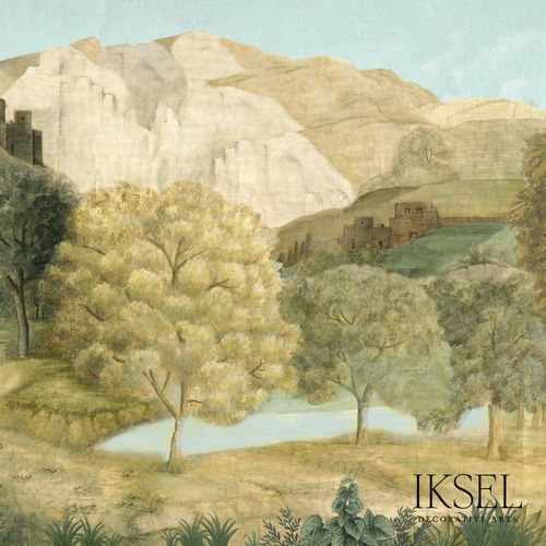 现代风格墙纸 - SC124 Little Tuscany - Iksel Decorative Arts - 玻璃纤维 / 乙烯基 / 印花