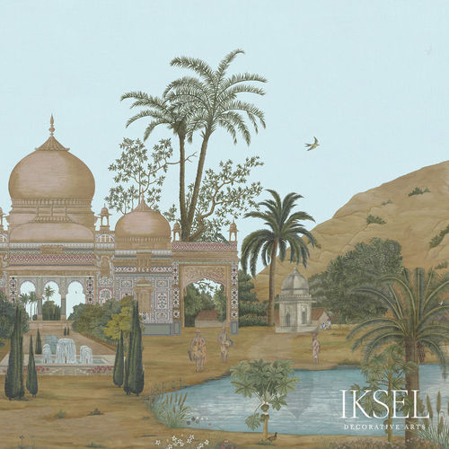 现代风格墙纸 - SC119 Hindustan - Iksel Decorative Arts - 玻璃纤维 / 乙烯基 / 自然图案