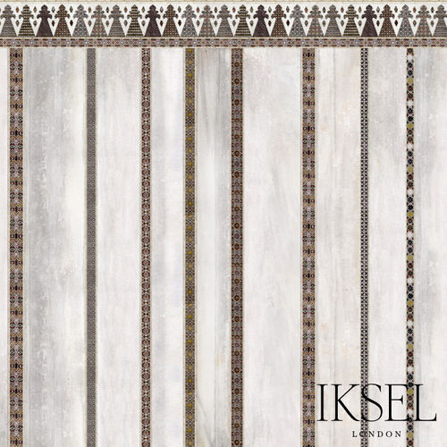 现代风格墙纸 - SC139 Palermo Stripes Original - Iksel Decorative Arts - 全景式 / 几何图案 / 灰色