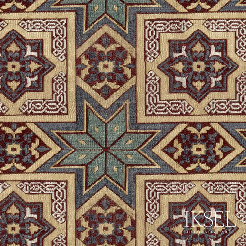 现代风格墙纸 - RW907 Alhambra Checks - Iksel Decorative Arts - 玻璃纤维 / 乙烯基 / 几何图案