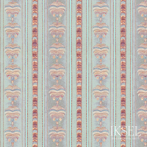 传统风格墙纸 - RW313 Hindustan Stripe - Iksel Decorative Arts - 玻璃纤维 / 乙烯基 / PVC