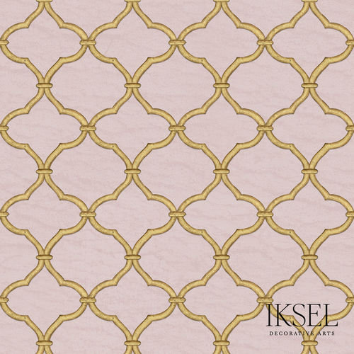 现代风格墙纸 - RW324 Jali Catur - Iksel Decorative Arts - 玻璃纤维 / 乙烯基 / 几何图案