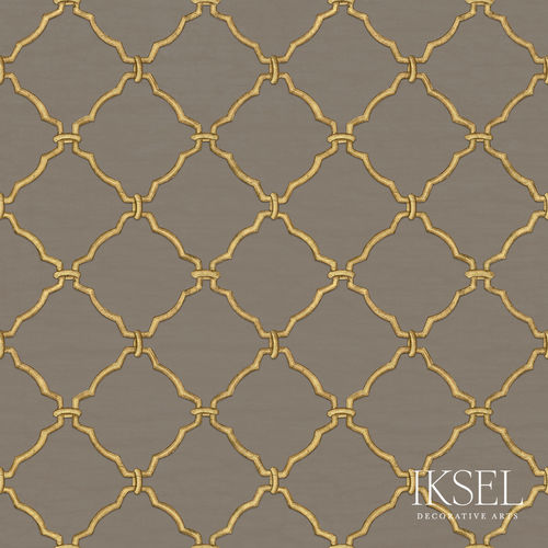 现代风格墙纸 - RW322 Jali Dvi - Iksel Decorative Arts - 玻璃纤维 / 乙烯基 / 几何图案