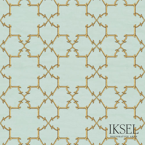 现代风格墙纸 - RW325 Jali Panka - Iksel Decorative Arts - 玻璃纤维 / 乙烯基 / 几何图案