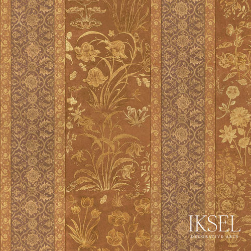 现代风格墙纸 - RW921 Jahangir Stripe - Iksel Decorative Arts - 玻璃纤维 / 乙烯基 / 自然图案