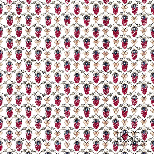 现代风格墙纸 - RW308 Mogul Berry - Iksel Decorative Arts - 玻璃纤维 / 乙烯基 / 自然图案