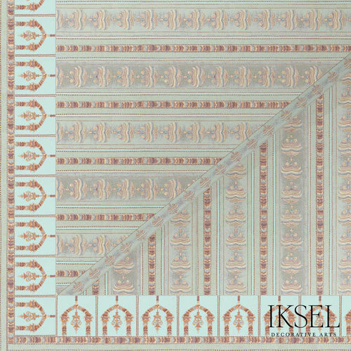 现代风格墙纸 - CE119 Hindustan Ceiling - Iksel Decorative Arts - 玻璃纤维 / 乙烯基 / 几何图案