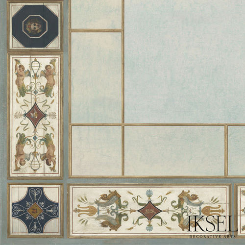 现代风格墙纸 - CE126 Directoire Ceiling I - Iksel Decorative Arts - 玻璃纤维 / 乙烯基 / 自然图案