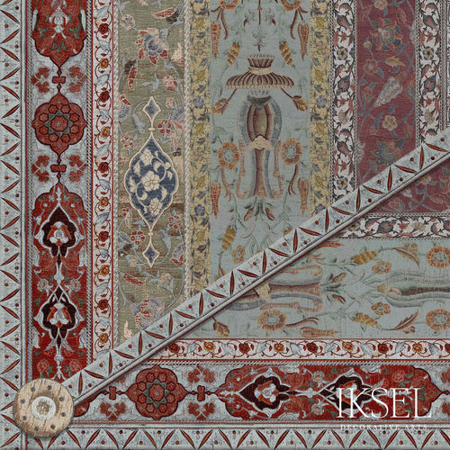 现代风格墙纸 - CE144 Rumi Ceiling Gouache - Iksel Decorative Arts - 玻璃纤维 / 乙烯基 / 印花