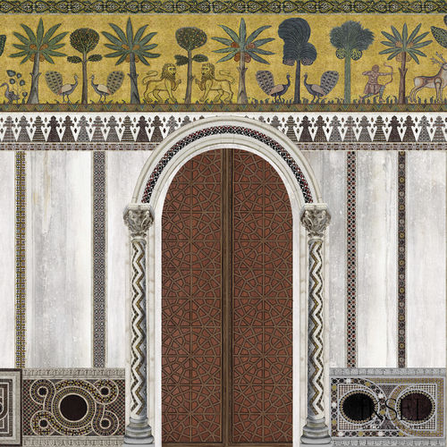 现代风格墙纸 - AR550 Palermo - Iksel Decorative Arts - 乙烯基 / 玻璃纤维 / 自然图案