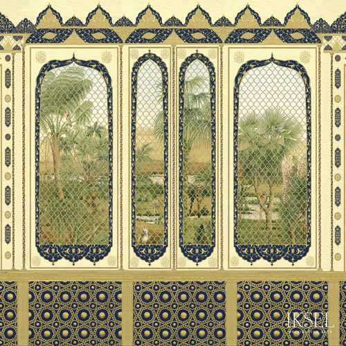 现代风格墙纸 - AR253 Sheherazade - Iksel Decorative Arts - 乙烯基 / 玻璃纤维 / 自然图案