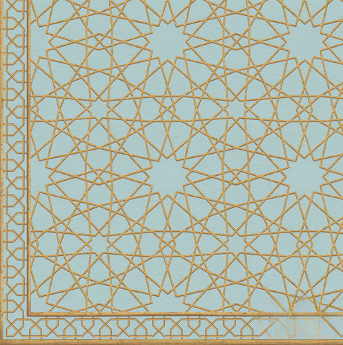 现代风格墙纸 - MAMLUK GEOMETRIC CEILING - Iksel Decorative Arts - 玻璃纤维 / 乙烯基 / 几何图案