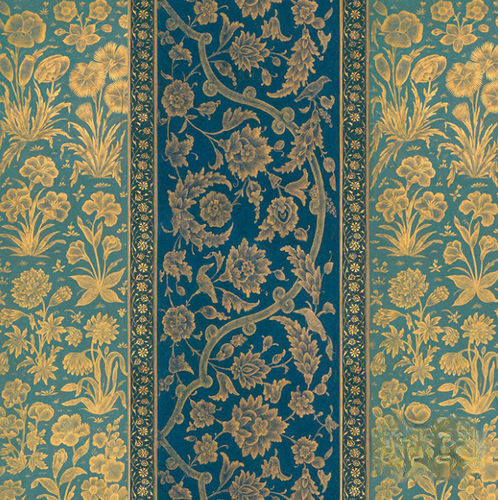 现代风格墙纸 - NUR JAHAN STRIPE - Iksel Decorative Arts - 玻璃纤维 / 乙烯基 / 自然图案