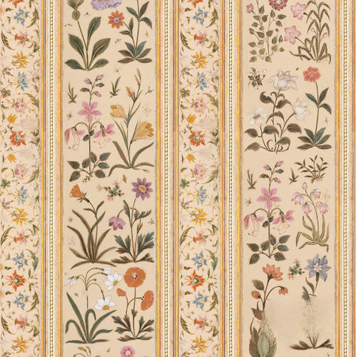 现代风格墙纸 - SHALIMAR STRIPE - Iksel Decorative Arts - 玻璃纤维 / 乙烯基 / 自然图案