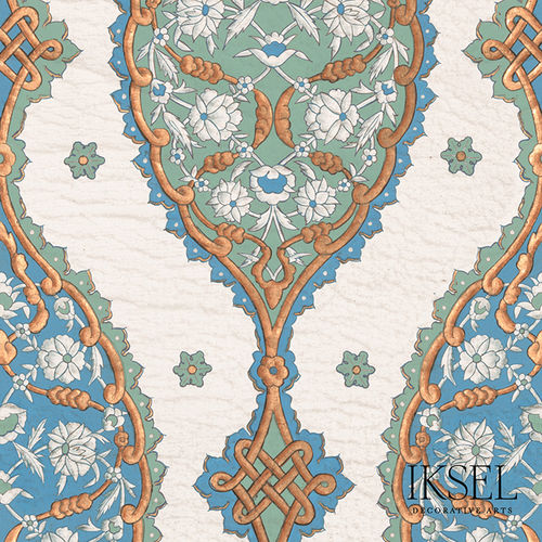 现代风格墙纸 - RW202 Topkapi - Iksel Decorative Arts - 玻璃纤维 / 乙烯基 / 彩色