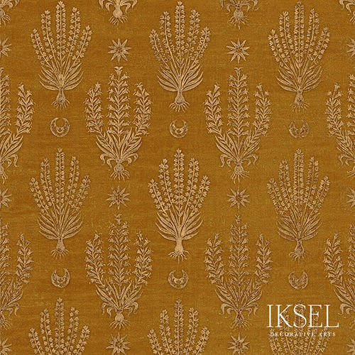 现代风格墙纸 - RW205 Roxelane - Iksel Decorative Arts - 玻璃纤维 / 乙烯基 / 花卉图案