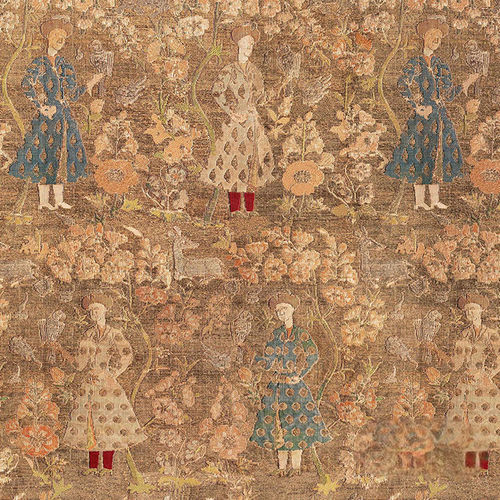 现代风格墙纸 - RW920 SAFAVID FALCONERS - Iksel Decorative Arts - 玻璃纤维 / 乙烯基 / 自然图案