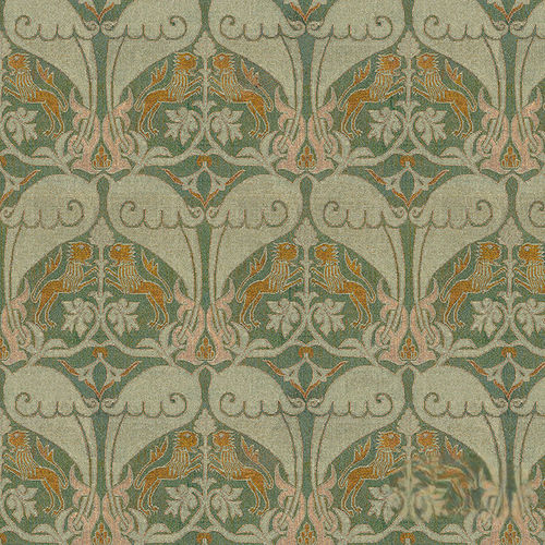 现代风格墙纸 - RW916 NASRID LIONS - Iksel Decorative Arts - 玻璃纤维 / 乙烯基 / 自然图案