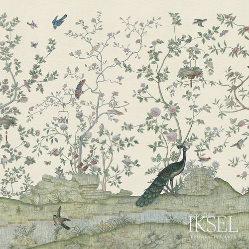 现代风格墙纸 - XANADU LANDSCAPE - Iksel Decorative Arts - 乙烯基 / 玻璃纤维 / 自然图案