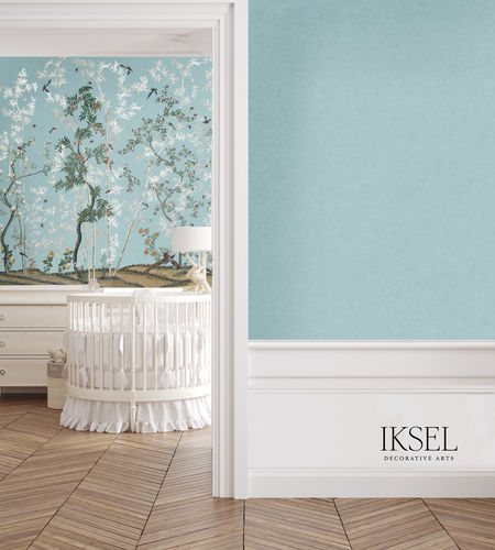 现代风格墙纸 - GR102 Scenic Background EE - Iksel Decorative Arts - 玻璃纤维 / 乙烯基 / 单色