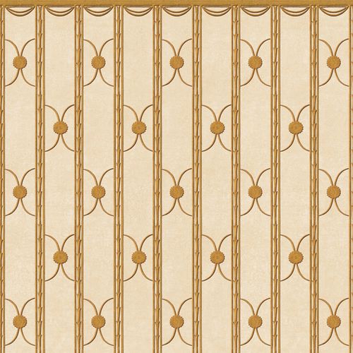 现代风格墙纸 - DECO STRIPE RW441 - Iksel Decorative Arts - 玻璃纤维 / 乙烯基 / 装饰艺术图案