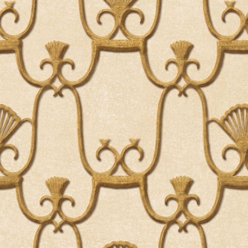 现代风格墙纸 - DECO FANS RW445 - Iksel Decorative Arts - 玻璃纤维 / 乙烯基 / 装饰艺术图案