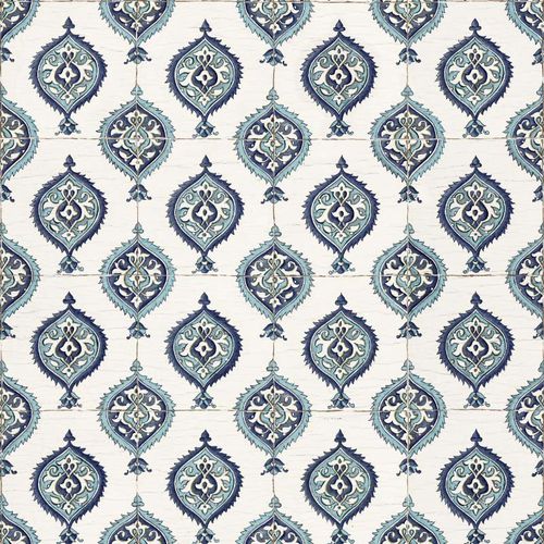现代风格墙纸 - IZNIK MEDALLIONS RW119 - Iksel Decorative Arts - 玻璃纤维 / 乙烯基 / 几何图案