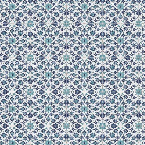 现代风格墙纸 - IZNIK SAFIYE RW128 - Iksel Decorative Arts - 玻璃纤维 / 乙烯基 / 几何图案