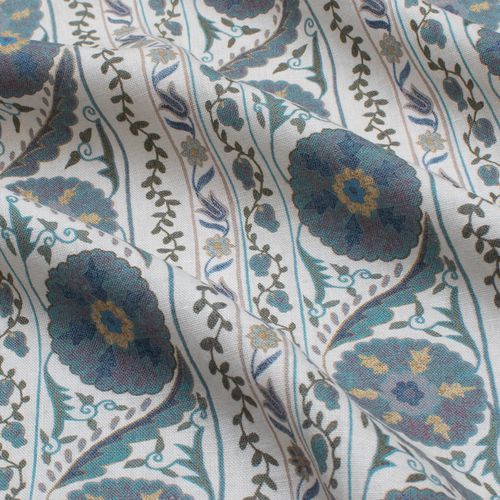 室内装饰面料 - SUZANI BORDERS RF504 - Iksel Decorative Arts - 用于窗帘 / 用于室内装饰 / 图案