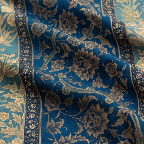 室内装饰面料 - NUR JAHAN STRIPE L. RF922B - Iksel Decorative Arts - 用于窗帘 / 用于室内装饰 / 印花