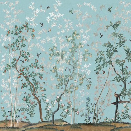 室内装饰面料 - EASTERN EDEN RF721 - Iksel Decorative Arts - 用于窗帘 / 用于室内装饰 / 自然图案