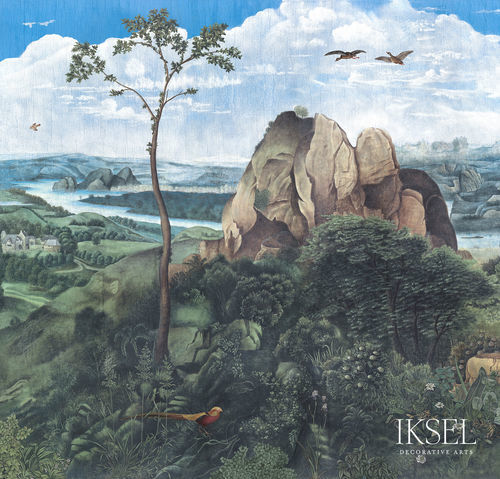 现代风格墙纸 - SC167 PATINIR LANDSCAPE - Iksel Decorative Arts - 玻璃纤维 / 乙烯基 / 自然图案